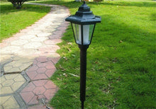 Outdoor Solar Power LED Path Way Wall Landscape Mount Garden Fence Lamp Light TR - 4D's T&D Inc