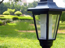 Outdoor Solar Power LED Path Way Wall Landscape Mount Garden Fence Lamp Light TR - 4D's T&D Inc