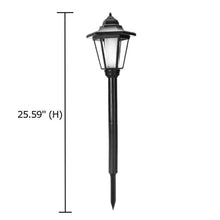 Outdoor Solar Power LED Path Way Wall Landscape Mount Garden Fence Lamp Light TR - 4D's T&D Inc