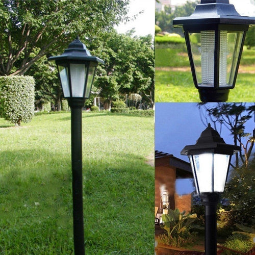Outdoor Solar Power LED Path Way Wall Landscape Mount Garden Fence Lamp Light TR - 4D's T&D Inc