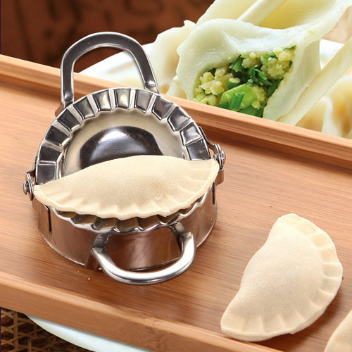 New Eco-Friendly Pastry Tools Stainless Steel Dumpling Maker Wraper Dough Cutter Pie Ravioli Dumpling Mould Kitchen Accessories - 4D's T&D Inc