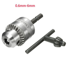 Tool Adopter 0.6-6mm 1.5-13mm Hex Shank Driver Chuck Drill Bit Converter Plug Quick Change Clamp 3/8inch 24UNF with 1/4" SDS Adapter Converter - 4DS-164DCA - 4D's T&D Inc