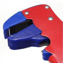 Automatic Wire Stripper with ease using this handy wire cutter tool. Good gift for a home owner. (Color: Red & Blue) - 4D's T&D Inc