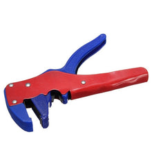 Automatic Wire Stripper with ease using this handy wire cutter tool. Good gift for a home owner. (Color: Red & Blue) - 4D's T&D Inc