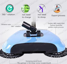 New Lazy Household Cleaning Without Electricity Automatic Hand Push Sweeper Broom Magic Broom Dustpan Combination Package 4DS-192AHS - 4D's T&D Inc