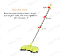 New Lazy Household Cleaning Without Electricity Automatic Hand Push Sweeper Broom Magic Broom Dustpan Combination Package 4DS-192AHS - 4D's T&D Inc