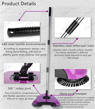 New Lazy Household Cleaning Without Electricity Automatic Hand Push Sweeper Broom Magic Broom Dustpan Combination Package 4DS-192AHS - 4D's T&D Inc