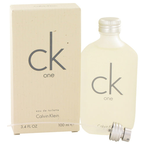 CK ONE Eau De Toilette Spray (Unisex) 3.4 oz For Men 100% authentic perfect as a gift or just everyday use - 4D's T&D Inc
