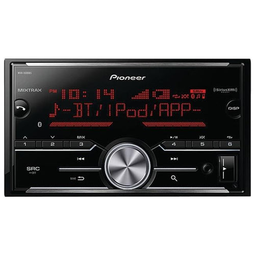 Pioneer MVH-X690BS Double-DIN In-Dash Digital Media Receiver with Bluetooth , Mixtrax & SiriusXM Ready - Black - 4D's T&D Inc