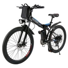 Folding Mountain Bike 36V Electric Snow Bike 7 modes fly-wheel Ebike w/Phone 4DS-165ESB - 4D's T&D Inc