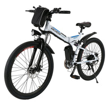 Folding Mountain Bike 36V Electric Snow Bike 7 modes fly-wheel Ebike w/Phone 4DS-165ESB - 4D's T&D Inc
