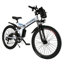 Folding Mountain Bike 36V Electric Snow Bike 7 modes fly-wheel Ebike w/Phone 4DS-165ESB - 4D's T&D Inc
