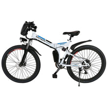 Folding Mountain Bike 36V Electric Snow Bike 7 modes fly-wheel Ebike w/Phone 4DS-165ESB - 4D's T&D Inc