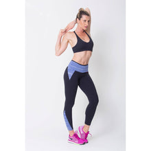 Women Blue Superflex Ladies Leggings Pants - 4D's T&D Inc