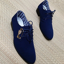 Fashion Lace-up Office Shoes Men's Pointed Leather Shoes Winter Male Business Shoes Canvas Men's Dress Shoes - 4DS-165MCS - 4D's T&D Inc