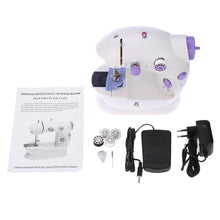 Mini Portable Heavy Duty Electric Sewing Machine 2 Speed Adjustable Home Household Desktop with Led Light - EU US UK Plug - Gif - 4DS-179PSM - 4D's T&D Inc