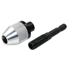1/4" 6mm Rotary Tools Hex Shank Quick Change Tool Adapter Converter Keyless Drill Chuck - 4D's T&D Inc