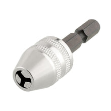 1/4" 6mm Rotary Tools Hex Shank Quick Change Tool Adapter Converter Keyless Drill Chuck - 4D's T&D Inc