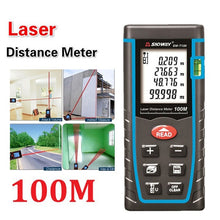 Laser Meter Distance 40M 60M 80M 100M Rangefinder Digital Laser Tape Range Finder Trena Ruler Build Measure Roulette Tool - 4D's T&D Inc