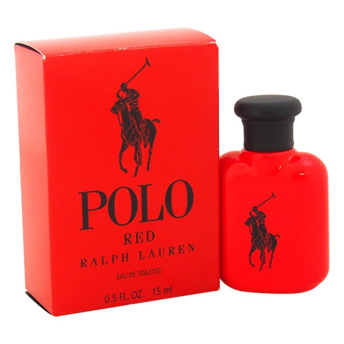 Polo Red by Ralph Lauren for Men - 0.5 oz EDT Splash (Mini) (Size: 0.5 oz) - 4D's T&D Inc