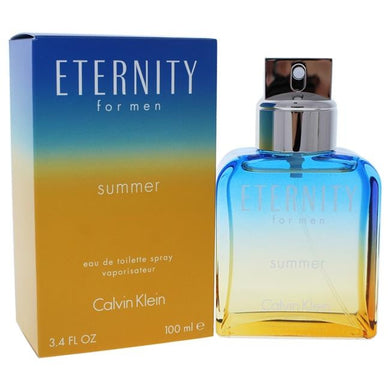Calvin Klein M-5330 Eternity Summer Eau De Toilette Spray for Men - 3.4 oz - 2017 Edition - 4D's T&D Inc