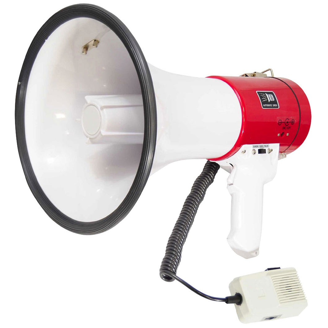 Pyle Professional Piezo Dynamic 50 Watts Megaphone With USB Function - 4D's T&D Inc