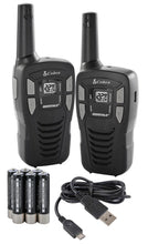 Cobra CXT145 MicroTalk 16 Mile Range 22 Channel 2 Way Walkie Talkie Radios, Pair - 4D's T&D Inc