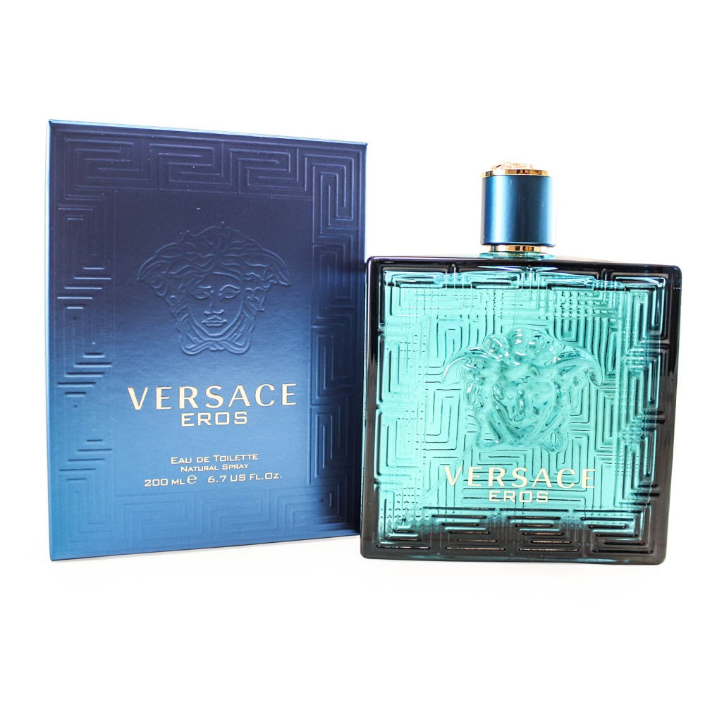 Versace Eros Eau De Toilette Spray 6.7 Oz / 200 Ml for Men by Gianni Versace - 4D's T&D Inc