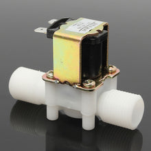 Electric Solenoid Valve 1/2" NC 12Vdc Magnetic Plastic Water Valve Air Control Switch Normally Close - 4D's T&D Inc