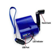 USB Emergency Hand Cranking Dynamo for cell phone MP3 Universal charger Travel Charger Gadgets 3 colors 4DS-201PCD - 4D's T&D Inc