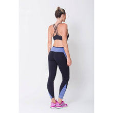 Women Blue Superflex Ladies Leggings Pants - 4D's T&D Inc