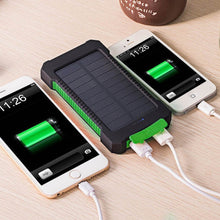 Solar Phone Charger PowerBank DCAE Real 10000mAh Power Bank Waterproof Shock drop resistance Dual USB Travel  For Android smart phone - 4D's T&D Inc