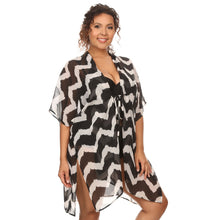 Plus Size Women's Front Tie Beach Dress Cove Up Ladies Beachwear Made in USA - 4D's T&D Inc