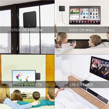 Bargain Deal HDTV Digital TV Amplified 10 Feet Cable Indoor Antenna 25 Miles Long Range for Signal Enhancement - 4D's T&D Inc
