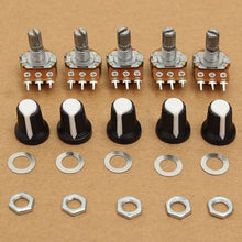 2 Pk X 5 Pcs Ea 10K Ohm Potentiometer B10K 3-pin Linear Taper Rotary Pots Shaft 15mm New Part Deal - 4D's T&D Inc