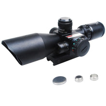 Hunting Rifle Optics Scope by CVLIFE 2.5-10 x 40e Red Green Illuminated Crosshair - 4D's T&D Inc