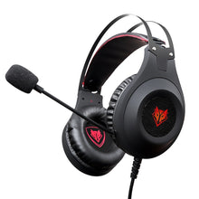 Headphones NUBWO N2 Stereo Gaming Headset Gamer Casque with Microphone for Computer (Black Silver USB/3.5mm Port) Game - 4D's T&D Inc