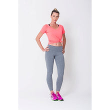 Heather Grey Active Women Legging Pants - 4D's T&D Inc