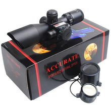 Hunting Rifle Optics Scope by CVLIFE 2.5-10 x 40e Red Green Illuminated Crosshair - 4D's T&D Inc