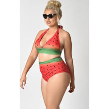 BARGAIN Women Sexy Beachwear Georgiana Swim Suit Top Bottoms Lulu Watermelon - 4D's T&D Inc