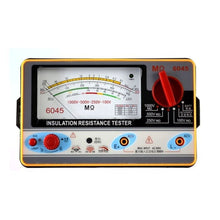 Insulation resistance meter TY6045 (100V-250V-500V-1000V) ANALOG INSULATION TESTER 0.5-2000M Ohm Resistance test pen - 4D's T&D Inc