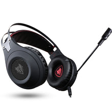 Headphones NUBWO N2 Stereo Gaming Headset Gamer Casque with Microphone for Computer (Black Silver USB/3.5mm Port) Game - 4D's T&D Inc