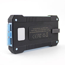 Solar Phone Charger PowerBank DCAE Real 10000mAh Power Bank Waterproof Shock drop resistance Dual USB Travel  For Android smart phone - 4D's T&D Inc