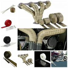 Auto Manifold Heat Exhaust Thermal Wrap Tape Pivot Turbo & Stainless Ties 5 meter For Vw Golf Gti Mk3 Vr6 2.8 V6 - 4D's T&D Inc