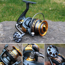 Saltwater Surf Casting Fishing Reels 13 +1BB FDDL 4000 -7000 Series Spinning Fishing Reel Big Spool recreation Fish - 4D's T&D Inc