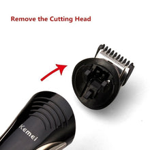 Rechargeable 7 in 1 Pro Barber Salon Hair Beard Cut Trimmer Clipper KEMEI KM-680A Cutter 110V-220V - 4D's T&D Inc