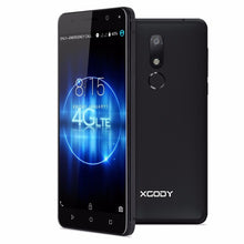 New Hot Seller Phone 4G LTE Smartphone 5.5 Inch Fingerprint Quad Core 2GB+16GB Touch Celular Android 7.0 13.0MP Dual SIM XGODY D22 - 4D's T&D Inc