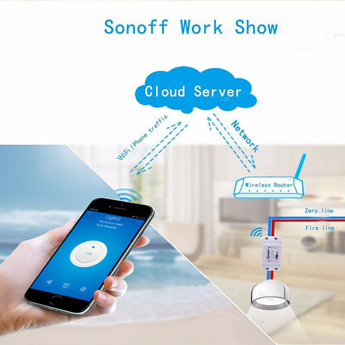 Wifi Smart Switch Remote Control Controller Home Automation/Intelligent Timer Switch DIY Via Mobile Phone - 4D's T&D Inc