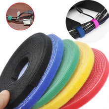 Reusable Magic Tape Hook 5M Self-Gripping Fastener Power Wire Loop Tape Nylon Straps Nylon Cable Ties Hose Tubes Deal - 4D's T&D Inc