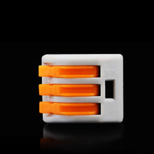 2 Pack Deal Reusable Spring Lever Terminal Block Connector 2/ 3/ 5 Way - 5 pcs/set Electric Cable Connector Wire - 4D's T&D Inc